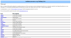 Desktop Screenshot of mailman.moomers.org